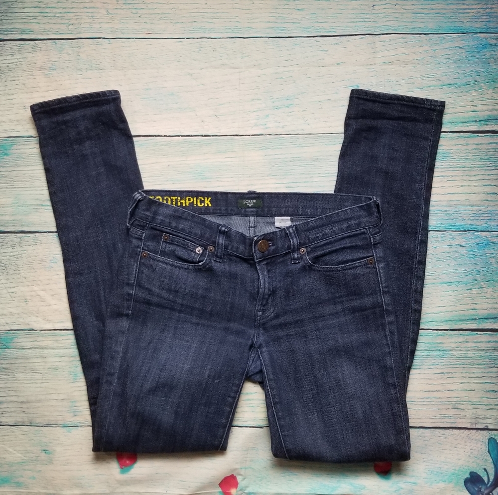 J Crew Factory toothpick stretch jeans siz…